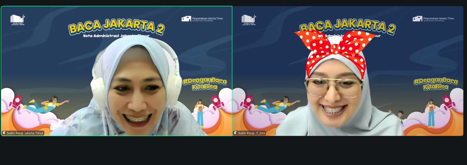 Sosialisasi Baca Jakarta 2 Tingkat Kota Administrasi Jakarta Timur